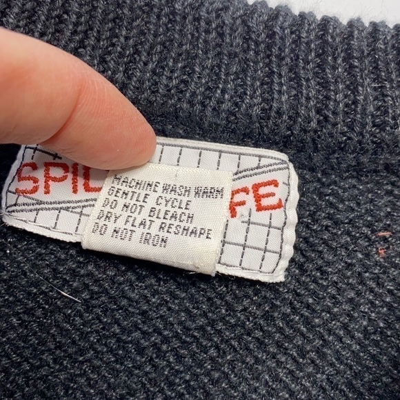 Vintage Spice of Life Scotty Dog Short Sleeve Sweater Size Large - Picture 6 of 6